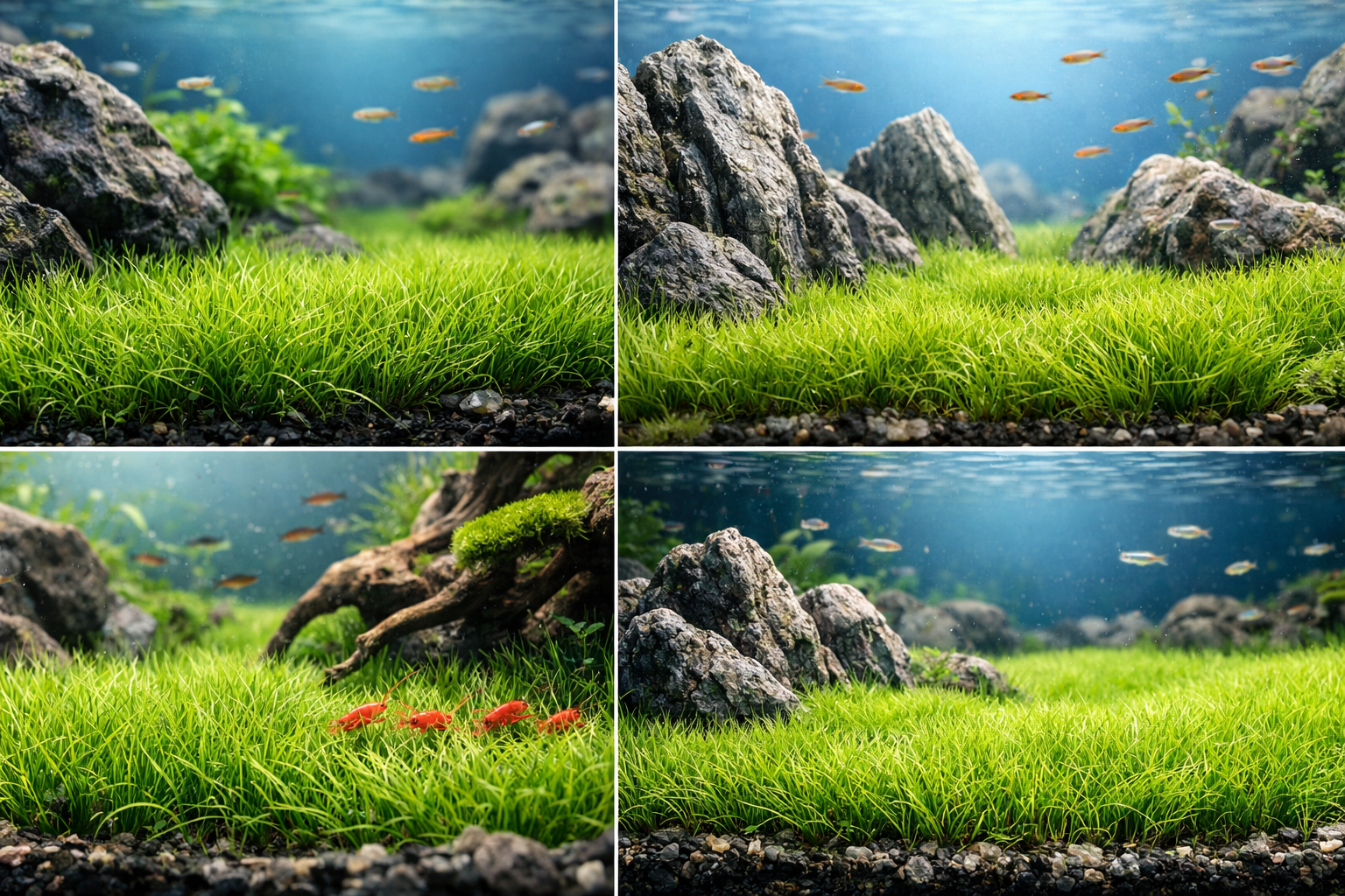 🌱 Guia Completo da Planta Eleocharis Parvula (Grama de Aquário)